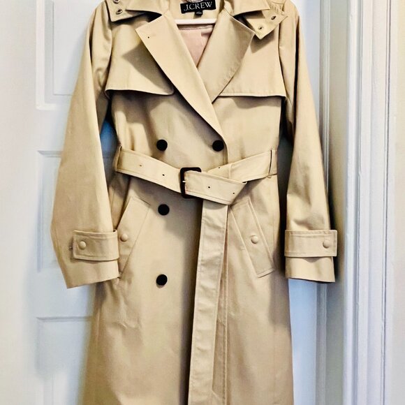 J. Crew New Icon Trench (2024) Size 6, new without tags - Picture 2 of 3
